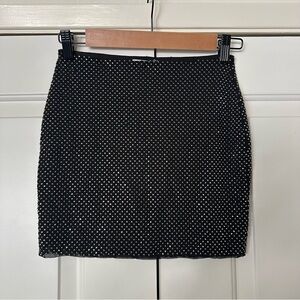 Andrea Diamante Mini Skirt